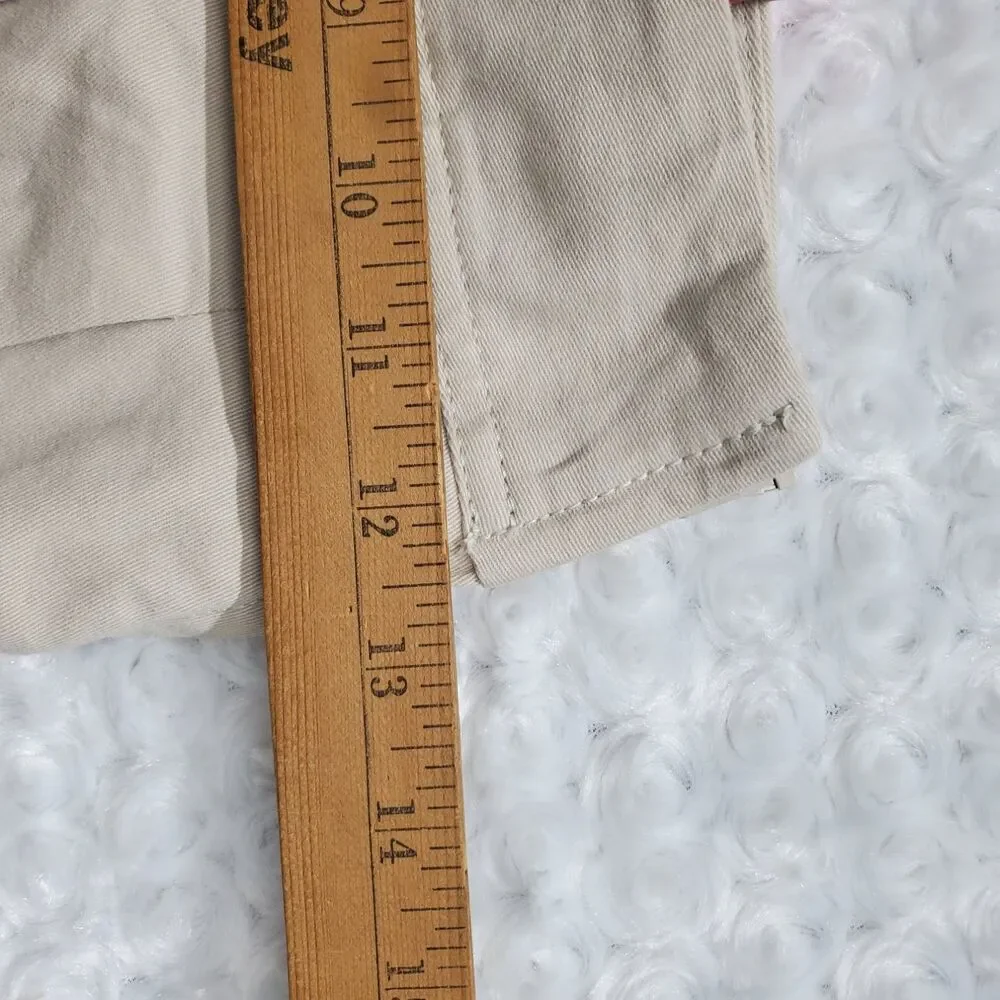 The Children's Place 2043300 Girls Pleated Uniform Skort Size 6 Beige